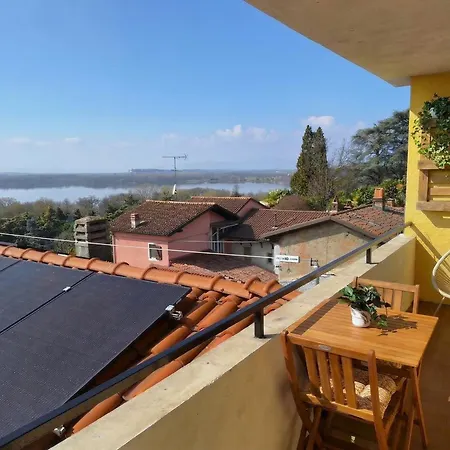Ca Dla Nella Casa Vista Balcone E Aria Condizionata Lejlighed Viverone